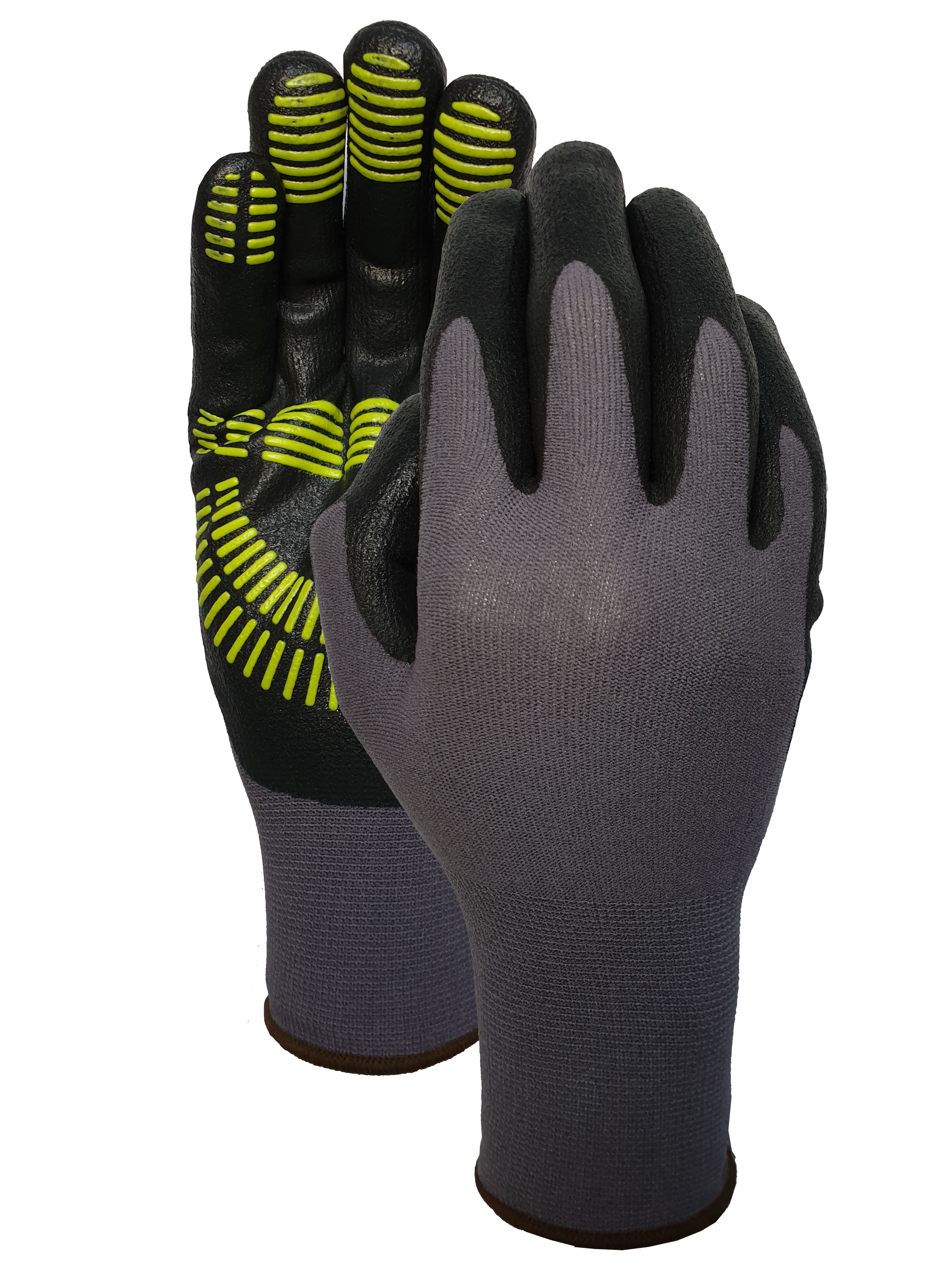 Nylon with Nitrile micro finish dot glove