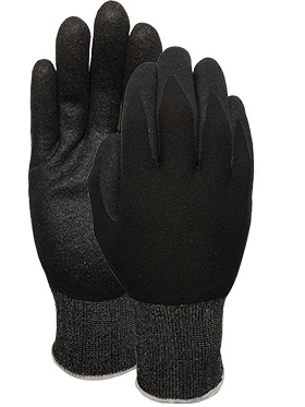 Nylon with Nitrile sandy finish glove