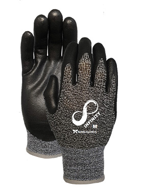 Nylon with Nitrile foam palm Glove