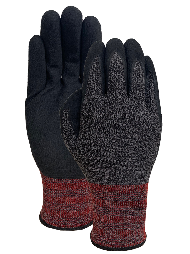 Nylon with Nitrile foam palm Glove